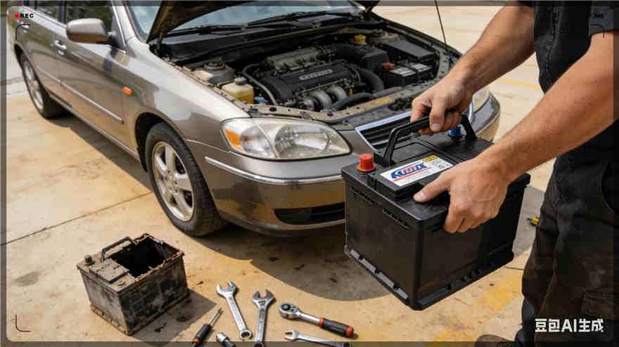 桥东区汽车换电瓶电话【案例】